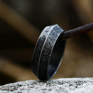 Stainless Steel Men and Women Rings Vintage Viking Rune Ring Jewelry Wholesale