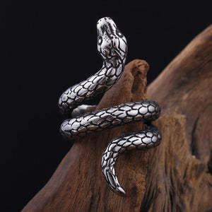 Men Vintage Punk Ring Cobra Ring Jewelry Wholesale