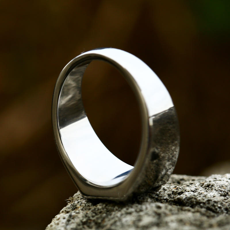Vintage Stainless Steel Bone Viking Ring Men Jewelry Wholesale