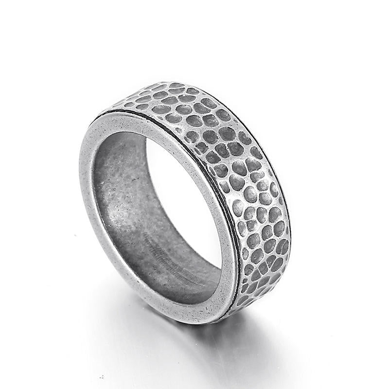 Punk Style Ring Wholesale Retro Hammer Ring Stainless Steel Men Ring