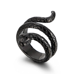 Men Vintage Punk Ring Cobra Ring Jewelry Wholesale